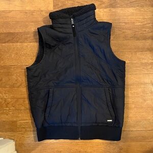Prana Black Quilted Vest